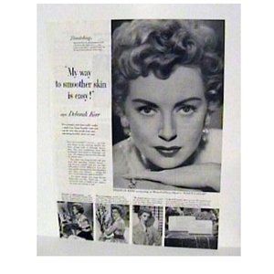 1953 Lux Soap Deborah Kerr Julius Caesar Movie Ad